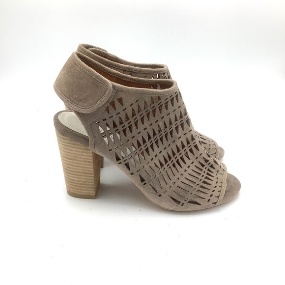 Jeffrey Campbell Leather Open Toe Heel Sandals 8 - Picture 2 of 14